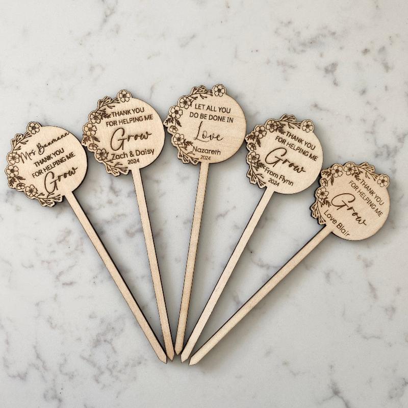 10cm personalised stakes