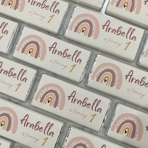 Rainbow Chocolate Bar - Mini Muse co.
