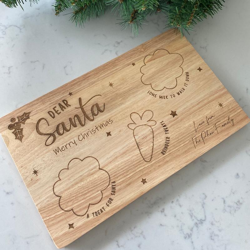 Santa treat board