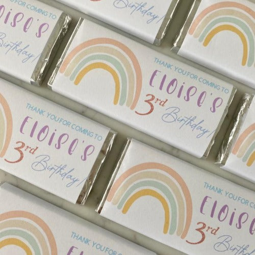 Rainbow Chocolate Bar - Mini Muse co.