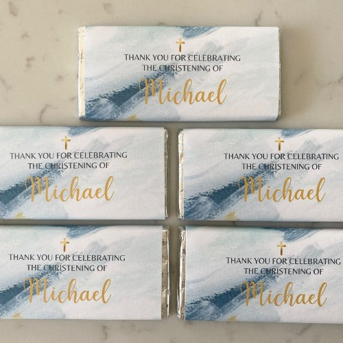 Blue & Gold Chocolate Bar - Mini Muse co.