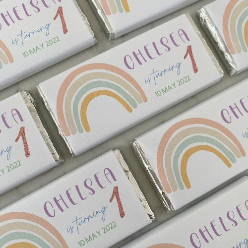 Rainbow Chocolate Bar - Mini Muse co.