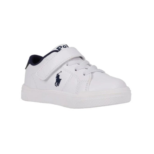 Polo Ralph Lauren Unisex Toddler Sneakers - White/Navy