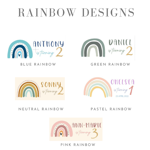 Boho Rainbow Chocolate Bar - Mini Muse co.