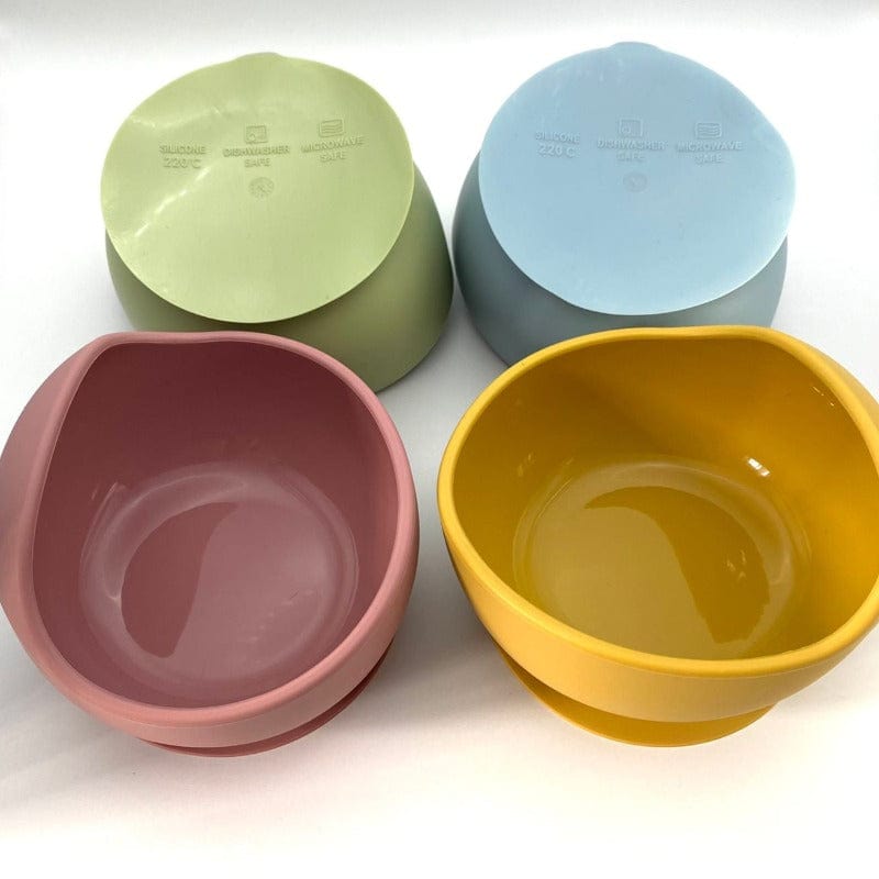 Silicone Suction Bowl - Curvy - Mini Muse co.