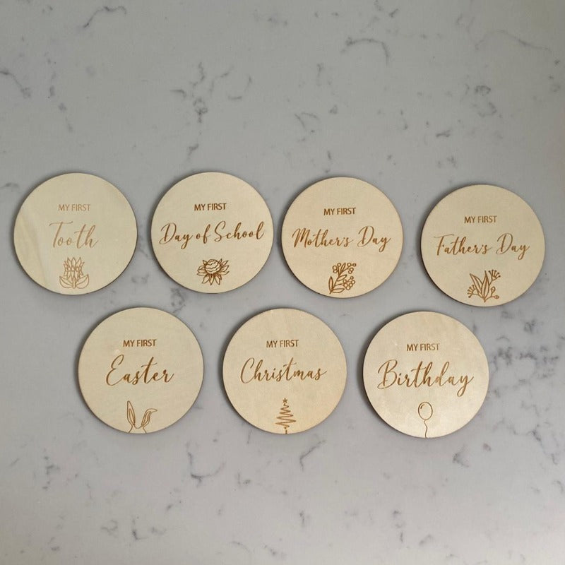 My First...Milestone Set - Mini Muse co.