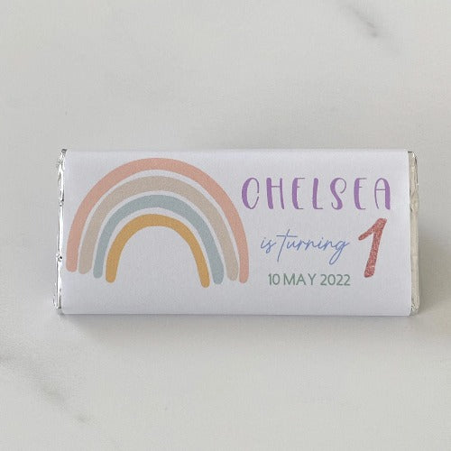 Boho Rainbow Chocolate Bar - Mini Muse co.