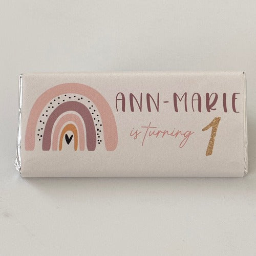 Boho Rainbow Chocolate Bar - Mini Muse co.
