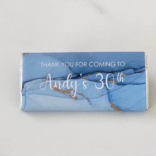 Blue Marble Chocolate Bar - Mini Muse co.