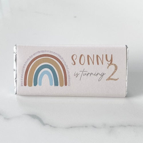 Boho Rainbow Chocolate Bar - Mini Muse co.
