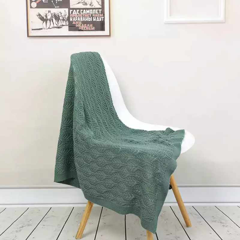 Petal Knitted Blanket - Mini Muse co.