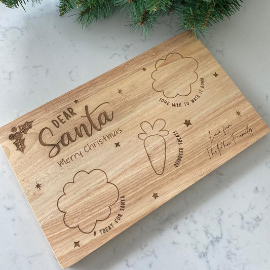 Santa treat board