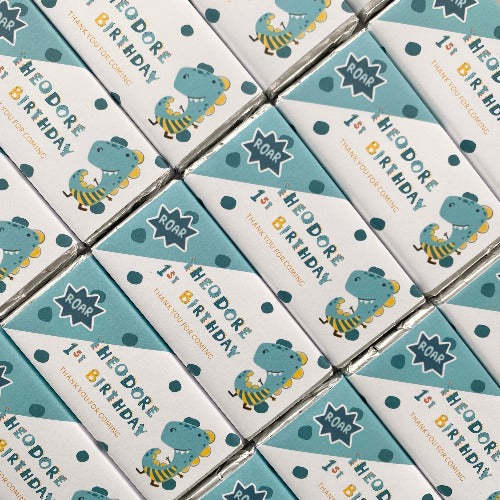 Roaring Dinosaur Chocolate Bar - Mini Muse co.