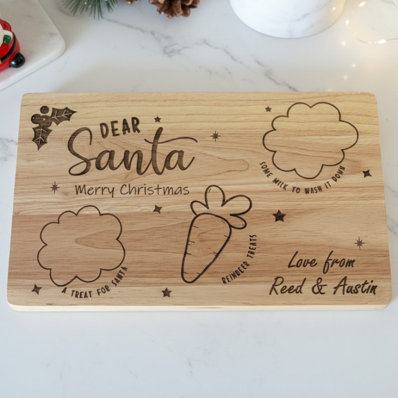 Personalised Santa Treat Board