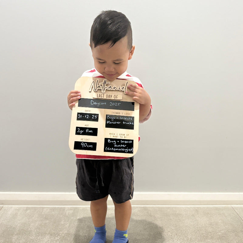 First & Last Day of School Sign - Mini Muse co.