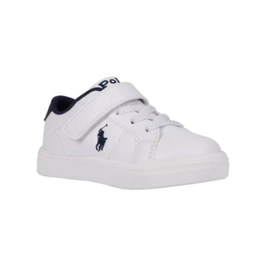 Polo Ralph Lauren Unisex Toddler Sneakers - White/Navy