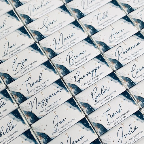 Midnight Blue & Gold Chocolate Bar - Mini Muse co.