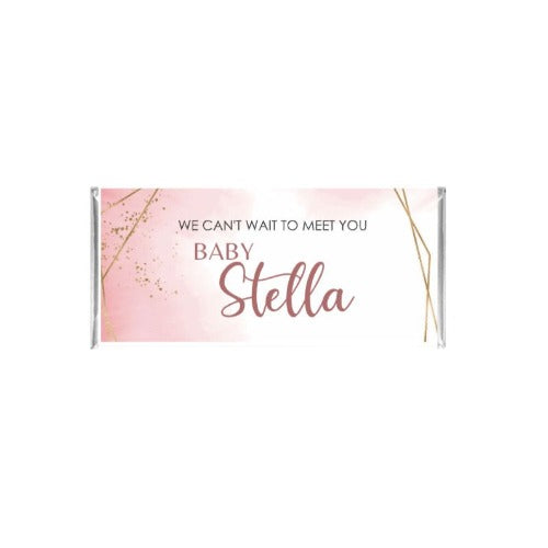 Pink & Gold Chocolate Bar - Mini Muse co.